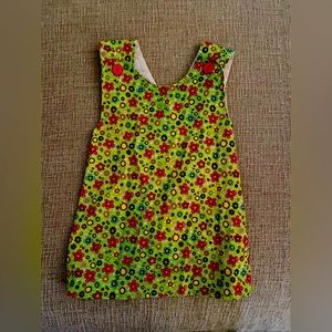 Floral cross back dress